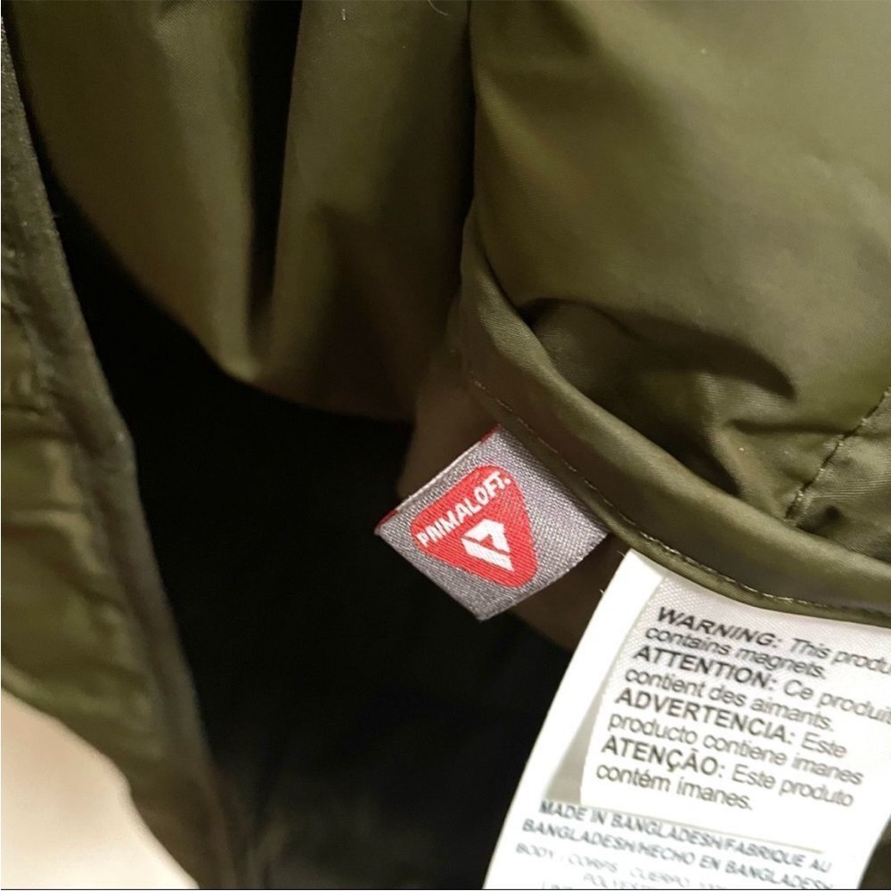 Nike Uptown Short Parka Baselayer PrimaLoft Green size smalll - Picture 10 of 13